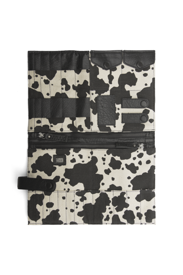Canvas Billie_Cow Print_Inside A Billie Organizer